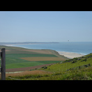 Vom Cap Blanc Nez hat man einen einen guten Ausblick auf die breiten Strände